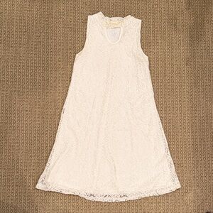 Btween White Lace Dress